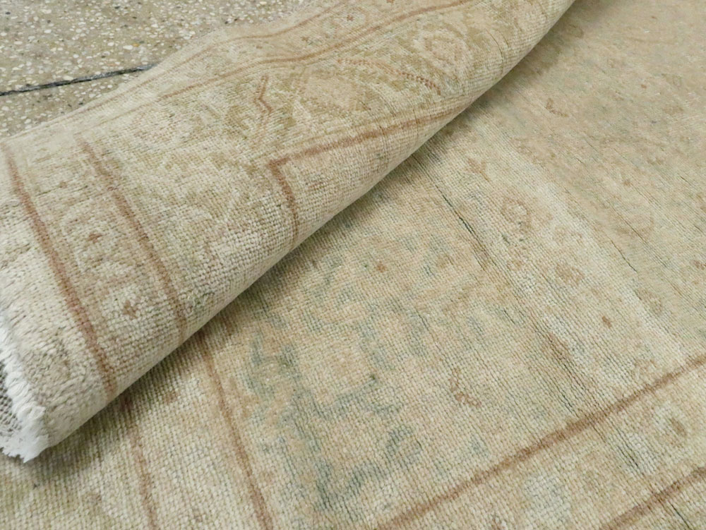 Antique Persian Tabriz Runner, No.22003 - Gsblank