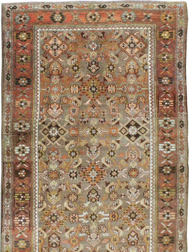 Vintage Persian Kurdish Runner, No.22006 - Gsblank