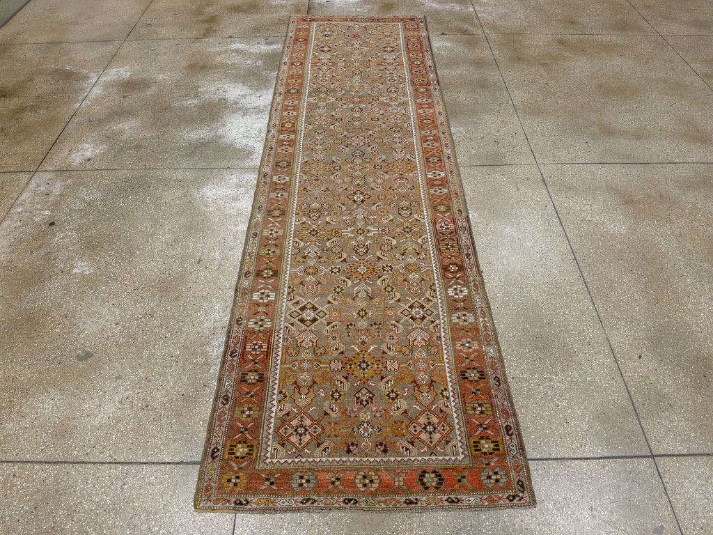 Vintage Persian Kurdish Runner, No.22006 - Gsblank