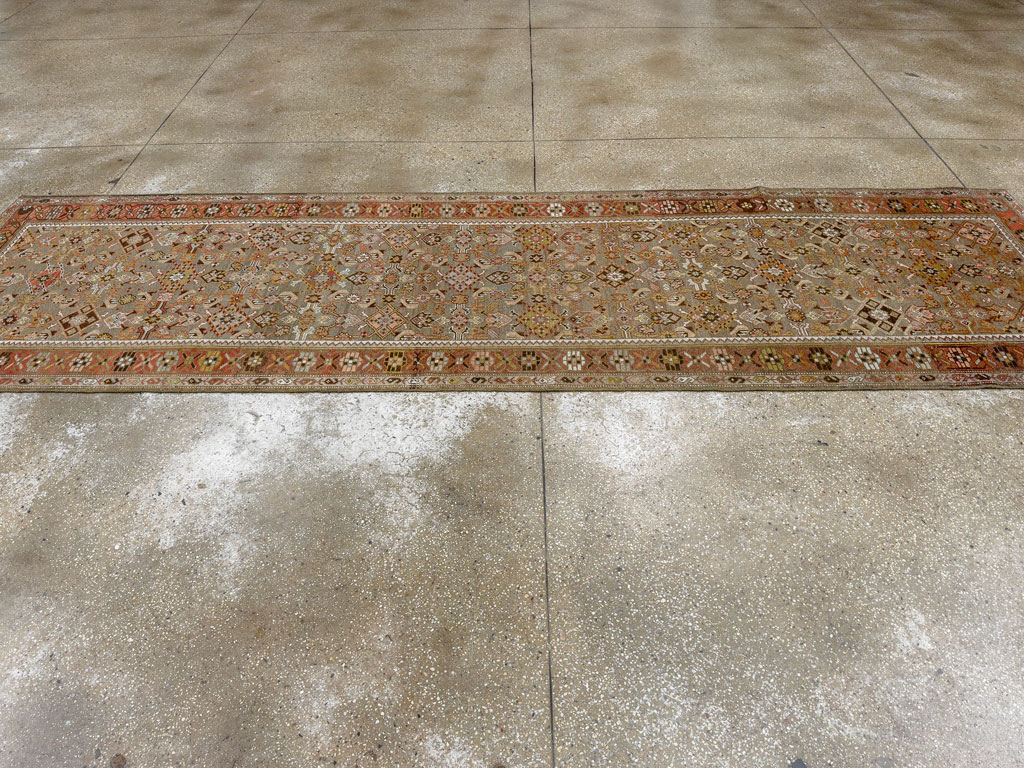 Vintage Persian Kurdish Runner, No.22006 - Gsblank