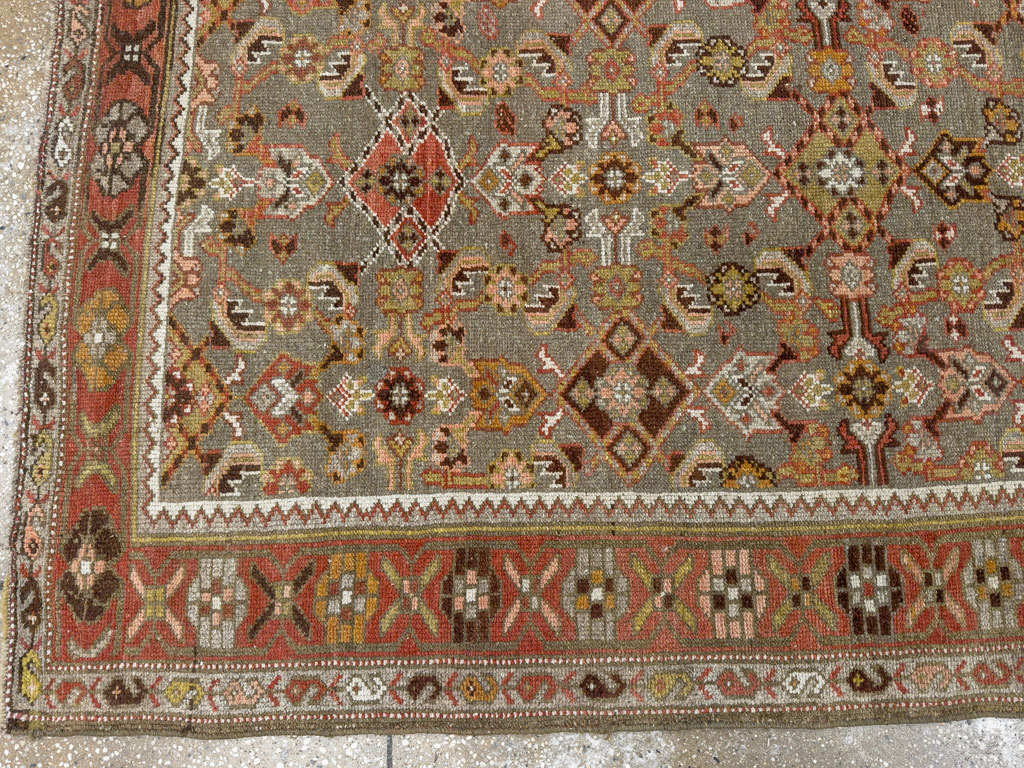 Vintage Persian Kurdish Runner, No.22006 - Gsblank