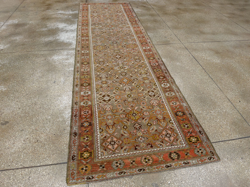 Vintage Persian Kurdish Runner, No.22006 - Gsblank