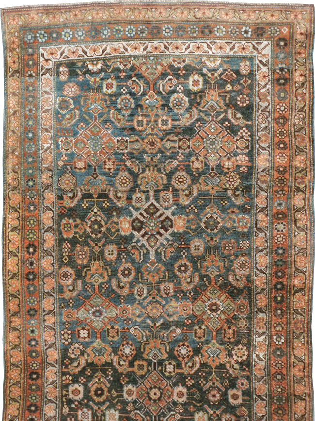 Antique Persian Bidjar Runner, No.22007 - Gsblank