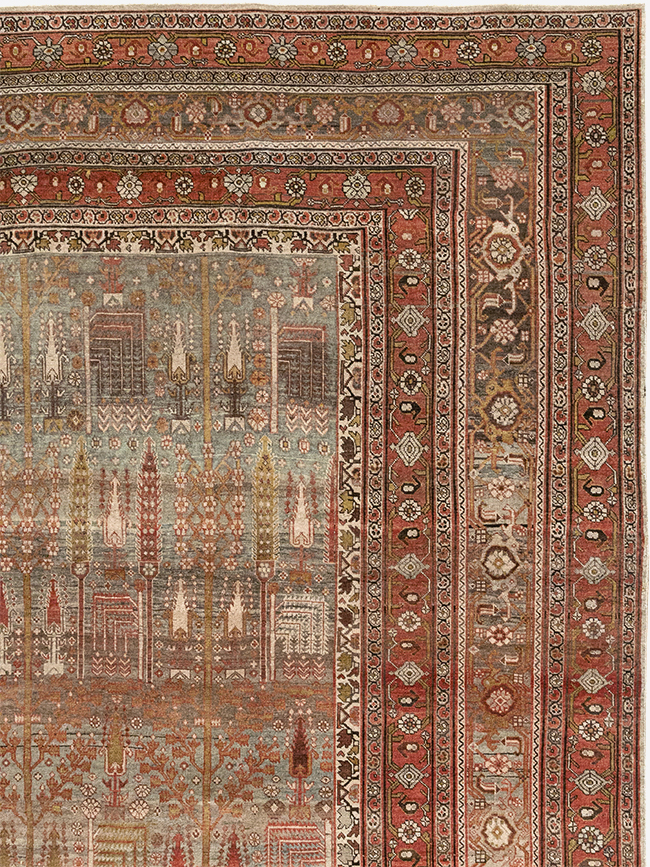 Antique Persian Bidjar Carpet, No.22011 - Gsblank