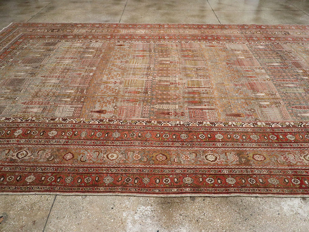 Antique Persian Bidjar Carpet, No.22011 - Gsblank