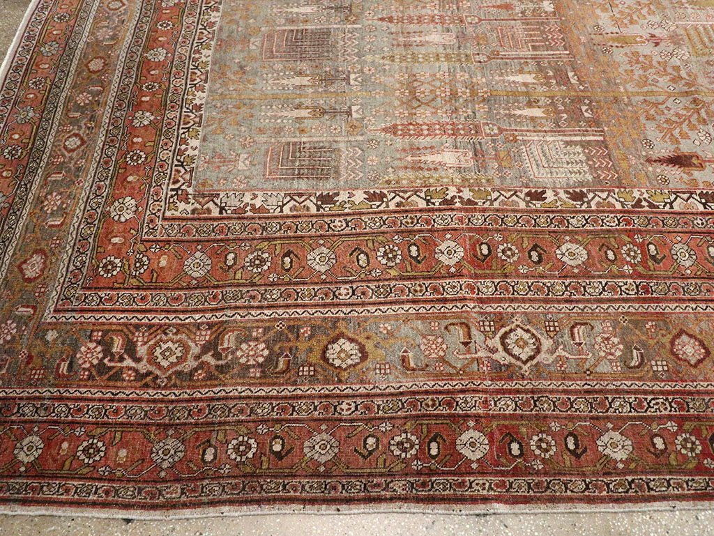Antique Persian Bidjar Carpet, No.22011 - Gsblank