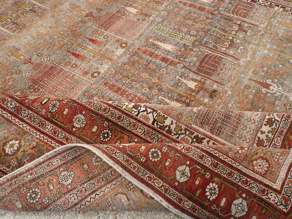 Antique Persian Bidjar Carpet, No.22011 - Gsblank