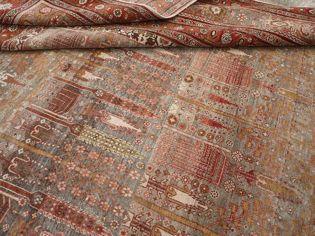 Antique Persian Bidjar Carpet, No.22011 - Gsblank