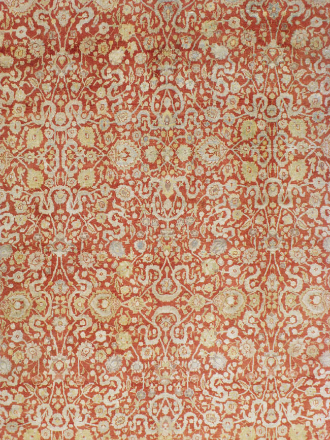 Antique Persian Tabriz Carpet, No.22015 - Gsblank