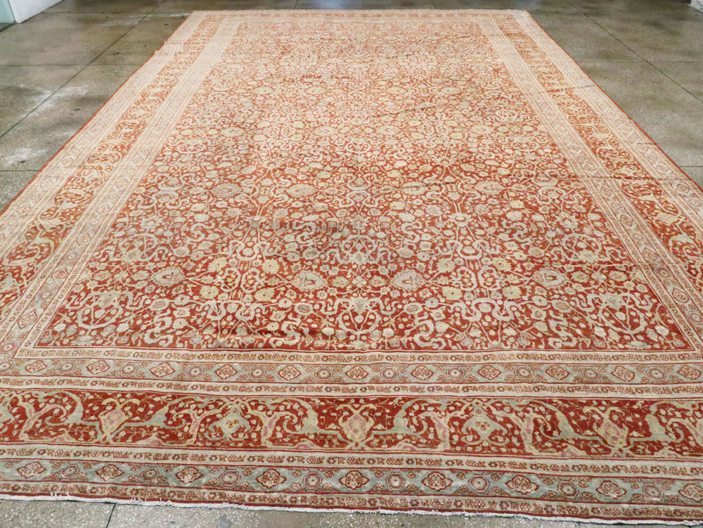 Antique Persian Tabriz Carpet, No.22015 - Gsblank