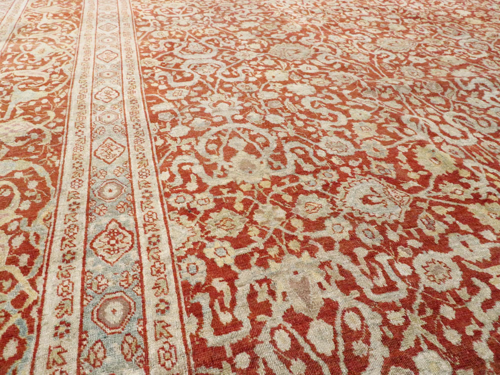 Antique Persian Tabriz Carpet, No.22015 - Gsblank