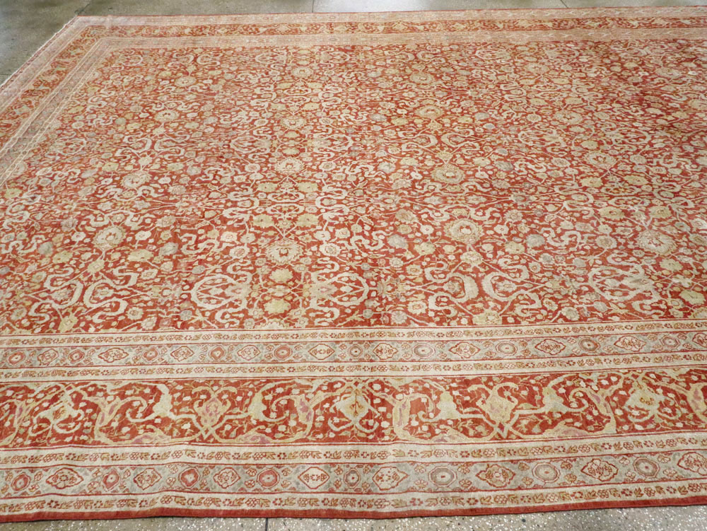 Antique Persian Tabriz Carpet, No.22015 - Gsblank