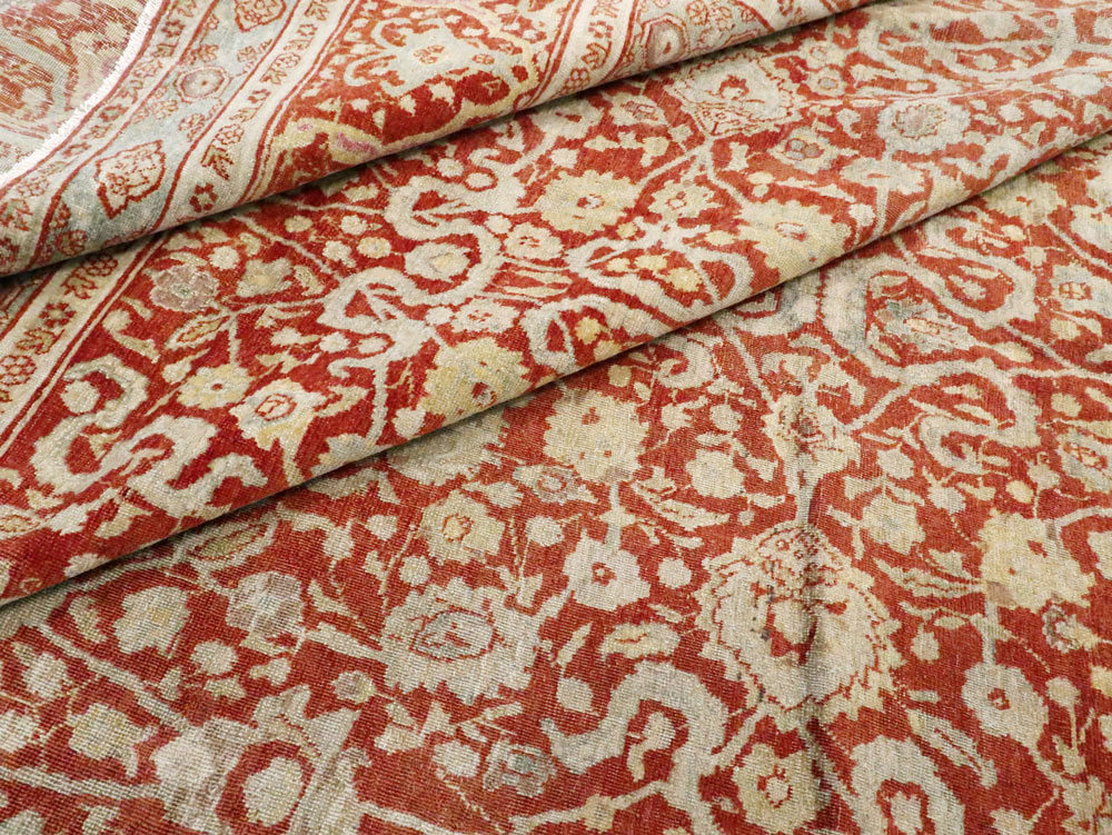 Antique Persian Tabriz Carpet, No.22015 - Gsblank