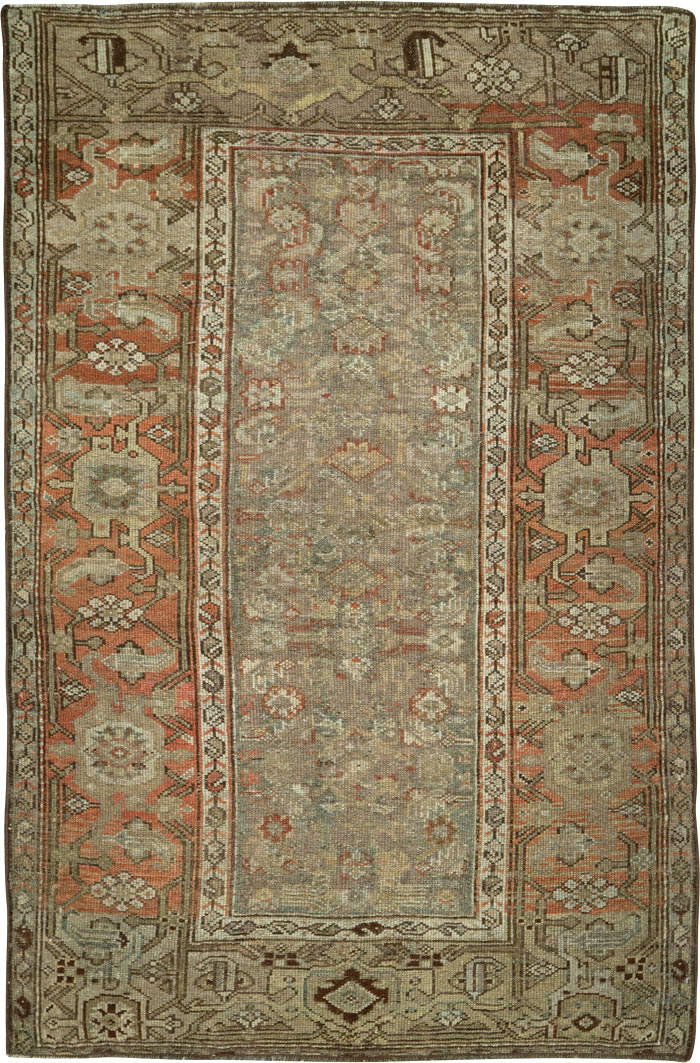 Antique Persian Kurdish Rug, No.22032 - Gsblank