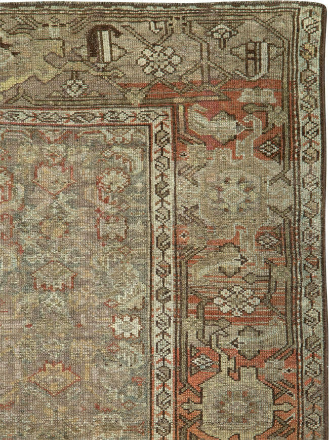 Antique Persian Kurdish Rug, No.22032 - Gsblank