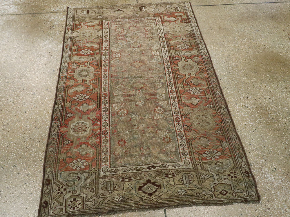 Antique Persian Kurdish Rug, No.22032 - Gsblank