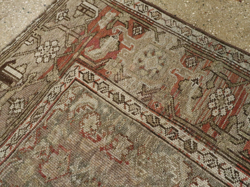 Antique Persian Kurdish Rug, No.22032 - Gsblank