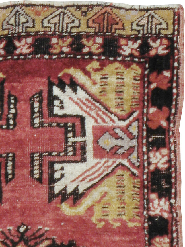 Vintage Turkish Oushak Rug, No.22039 - Gsblank