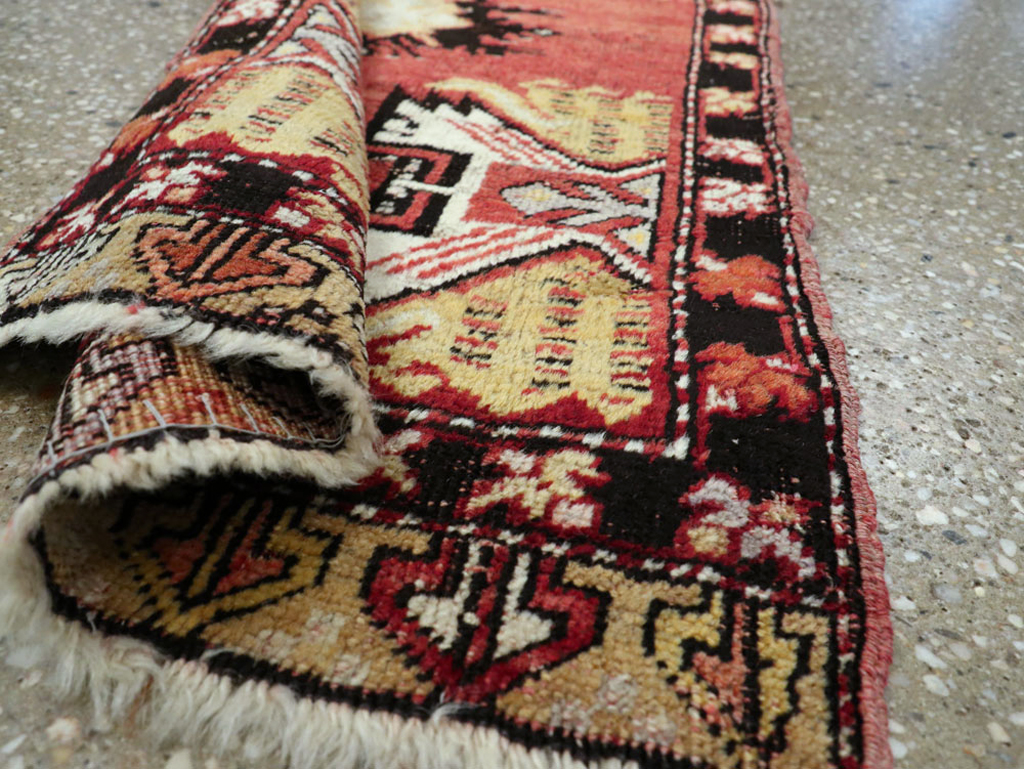 Vintage Turkish Oushak Rug, No.22039 - Gsblank