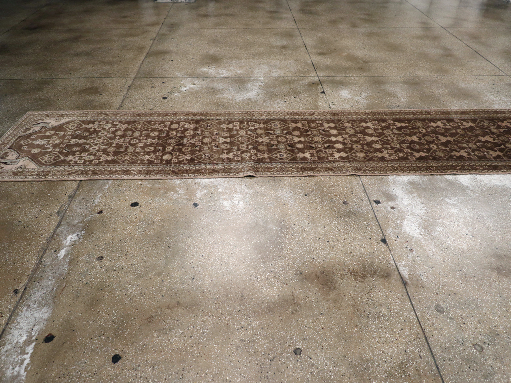 Vintage Persian Malayer Runner, No.22046 - Gsblank