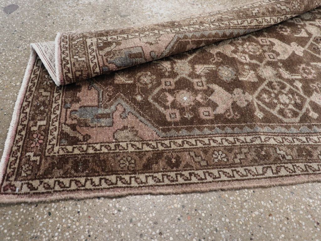 Vintage Persian Malayer Runner, No.22046 - Gsblank
