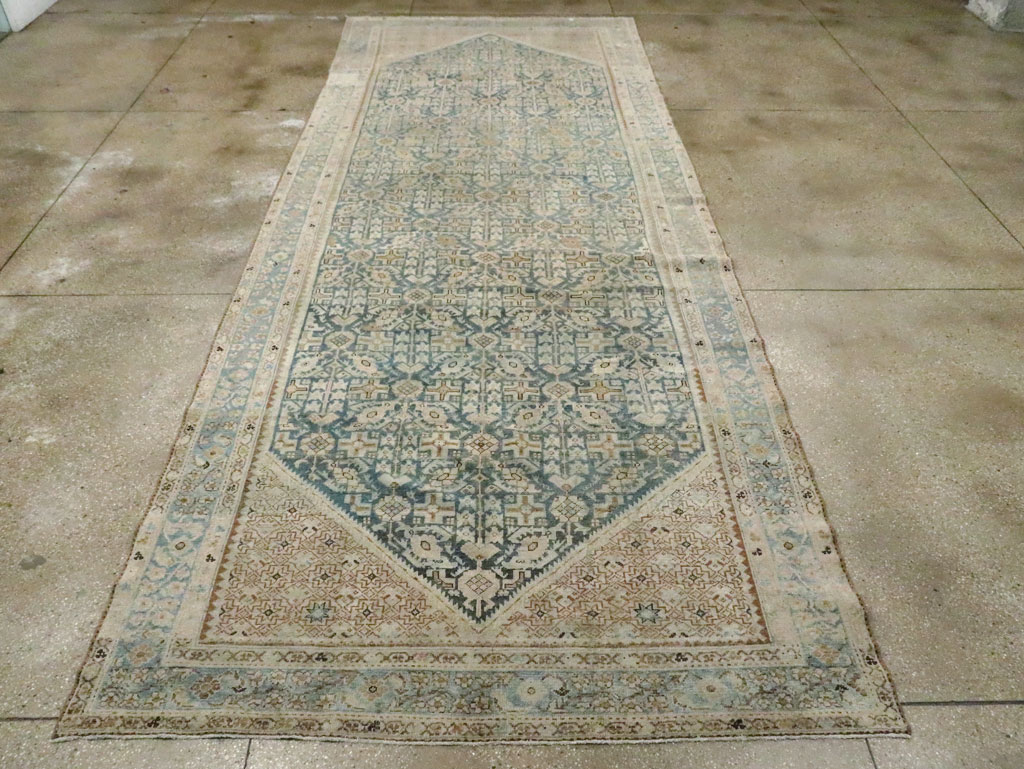 Vintage Persian Malayer Long Gallery Carpet, No.22047 - Gsblank