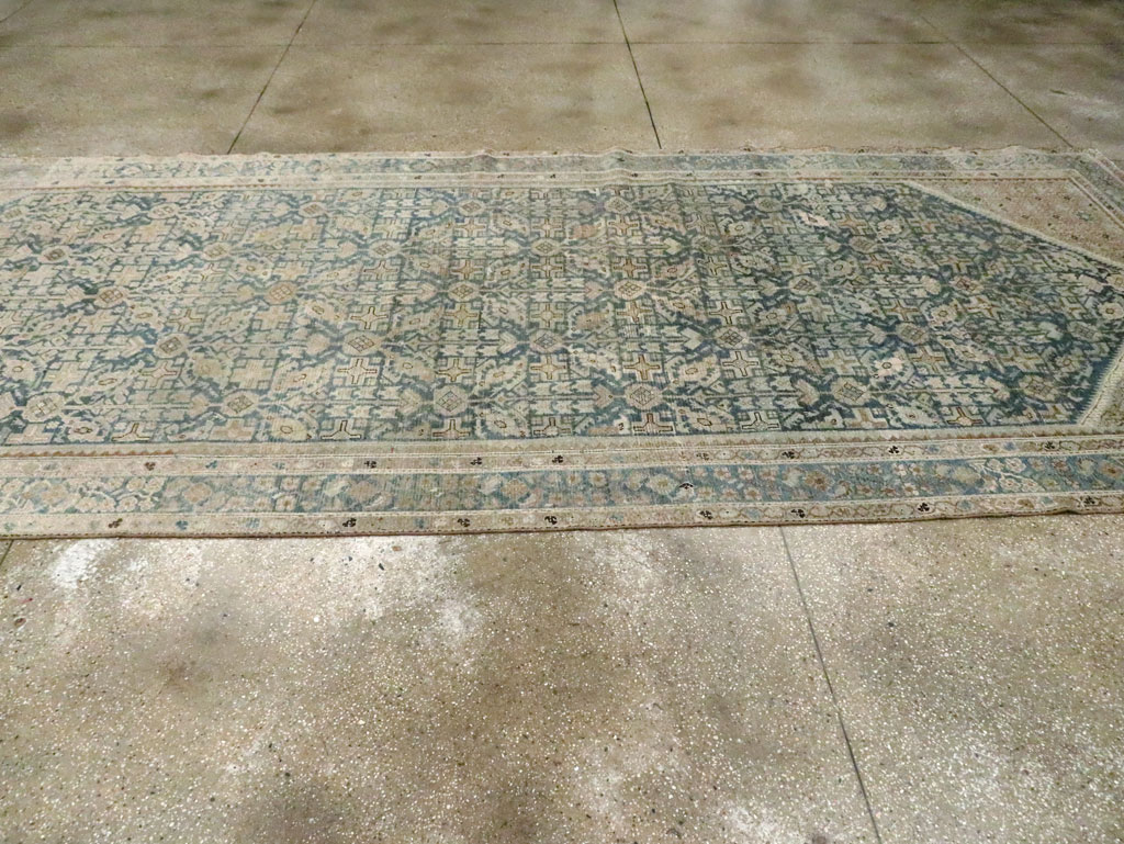 Vintage Persian Malayer Long Gallery Carpet, No.22047 - Gsblank