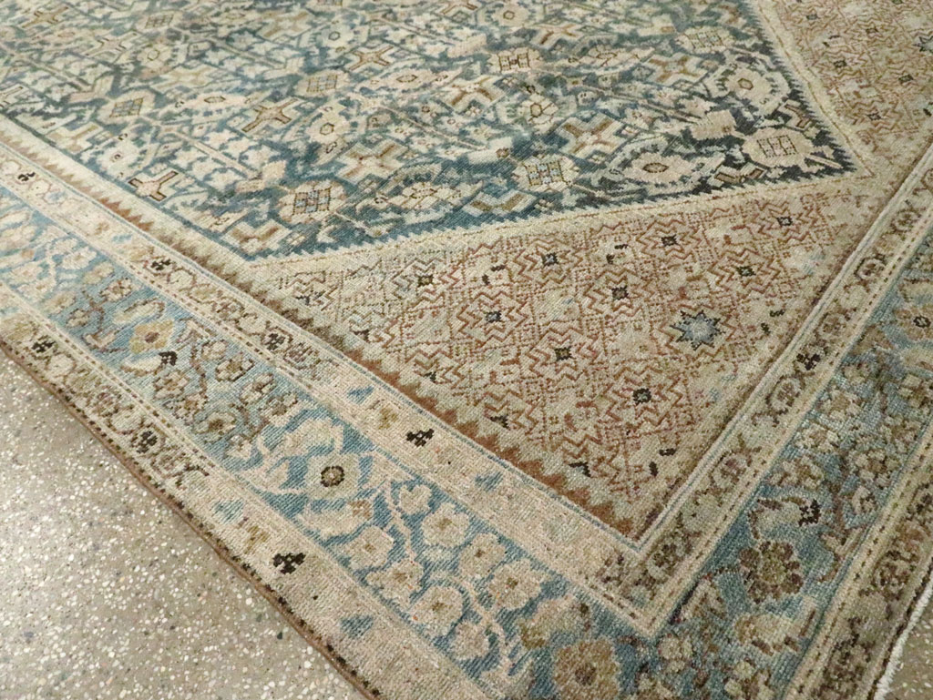 Vintage Persian Malayer Long Gallery Carpet, No.22047 - Gsblank