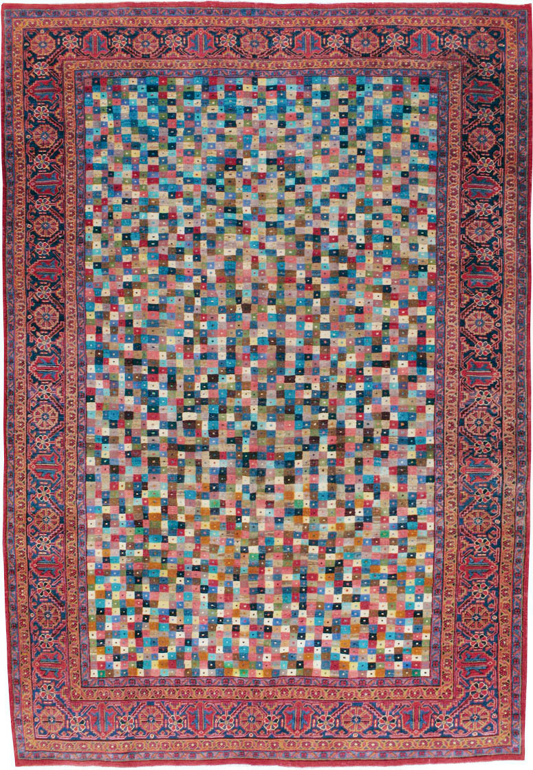 Vintage Persian Veece Carpet, No.22057 - Gsblank