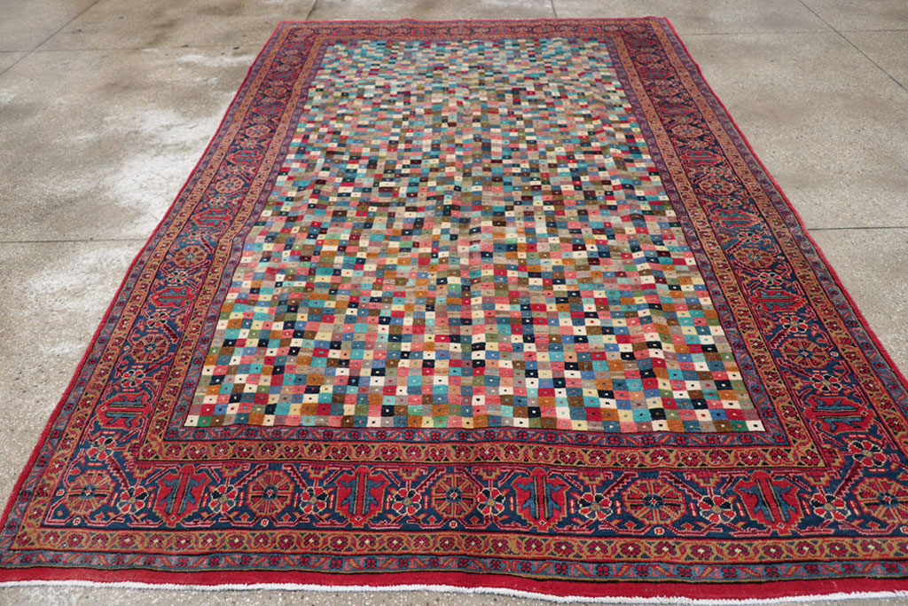 Vintage Persian Veece Carpet, No.22057 - Gsblank