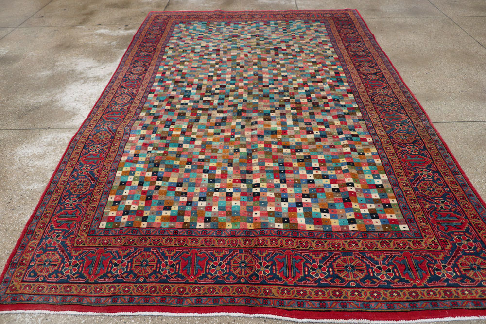 Vintage Persian Veece Carpet, No.22057 - Gsblank