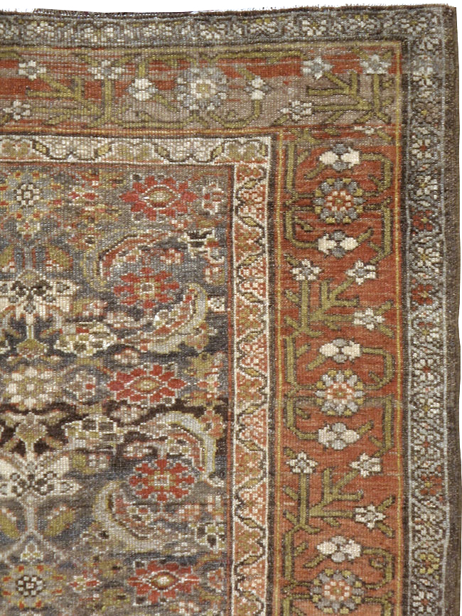 Antique Persian Kurdish Rug, No.22058 - Gsblank