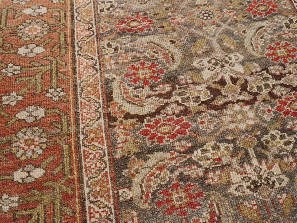 Antique Persian Kurdish Rug, No.22058 - Gsblank