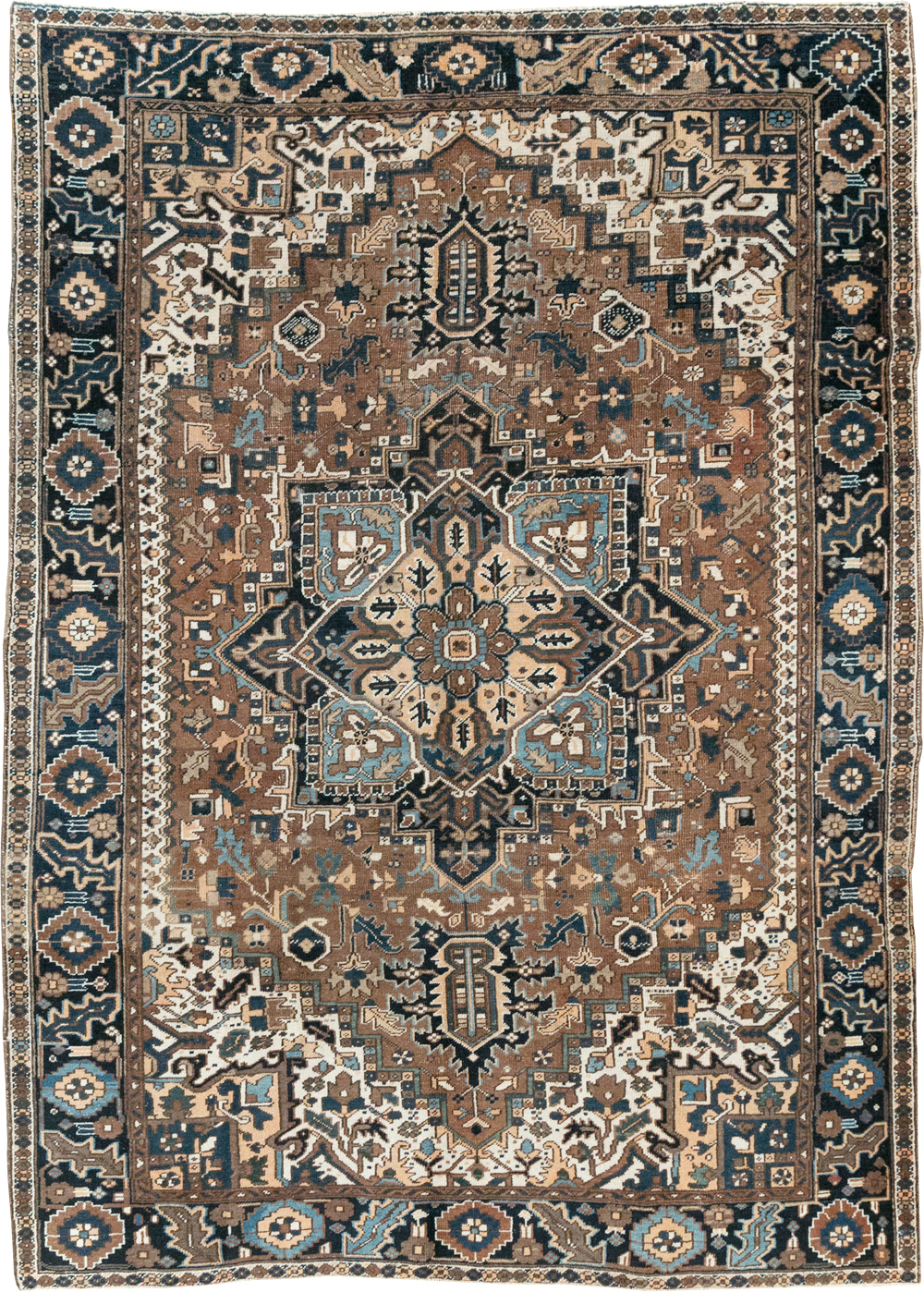 Vintage Persian Heriz Carpet, No.22064 - Gsblank