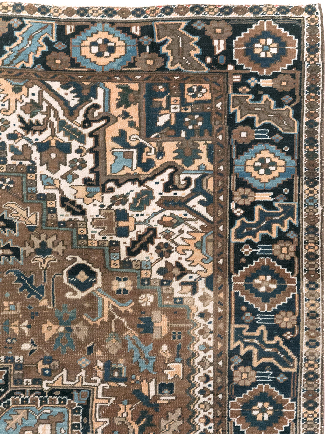 Vintage Persian Heriz Carpet, No.22064 - Gsblank