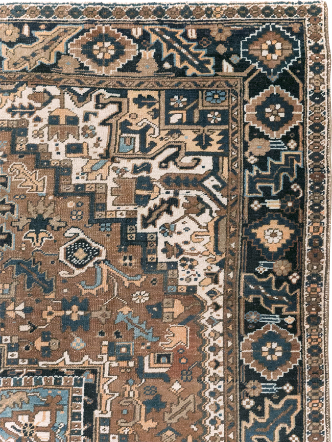 Vintage Persian Heriz Carpet, No.22064 - Gsblank