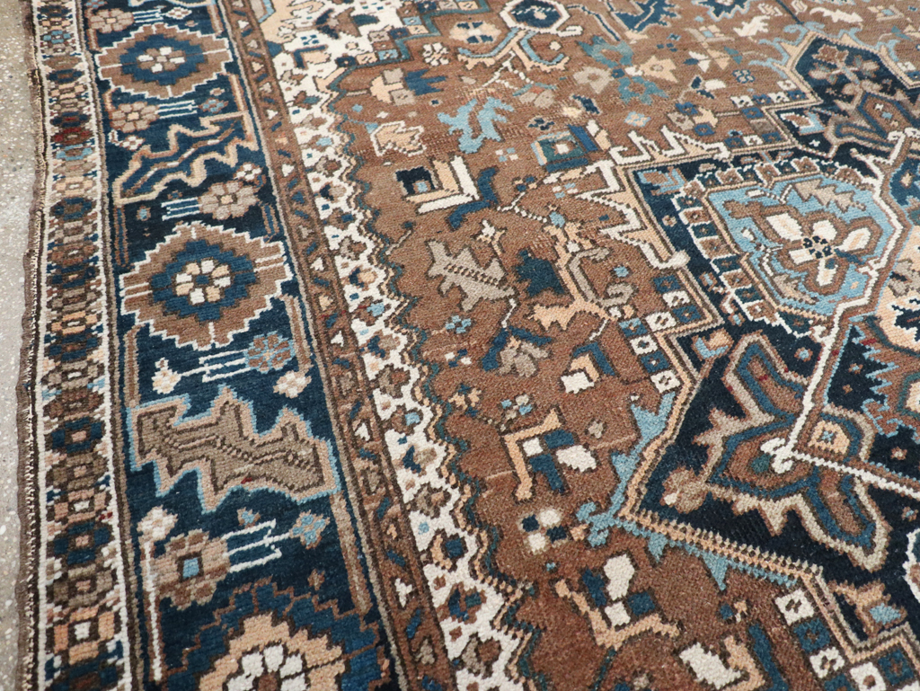 Vintage Persian Heriz Carpet, No.22064 - Gsblank