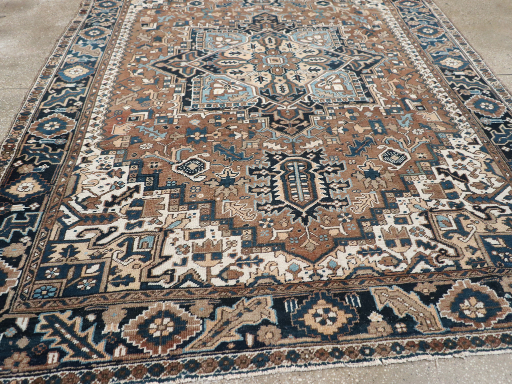 Vintage Persian Heriz Carpet, No.22064 - Gsblank