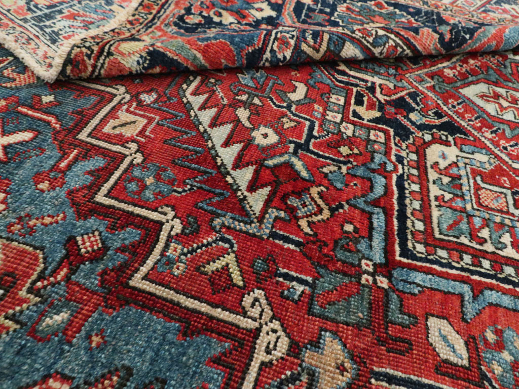 Antique Persian Heriz Carpet, No.22067 - Gsblank