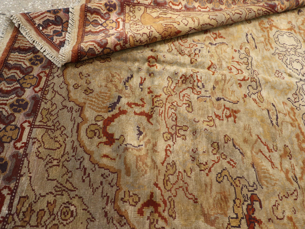 Vintage Turkish Kayseri Rug, No.22073 - Gsblank