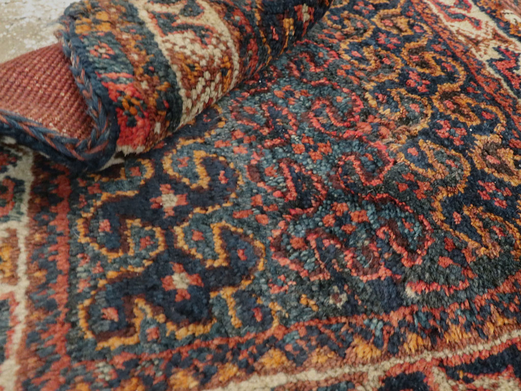 Antique Persian Kurdish Bag Face Rug, No.22079 - Gsblank