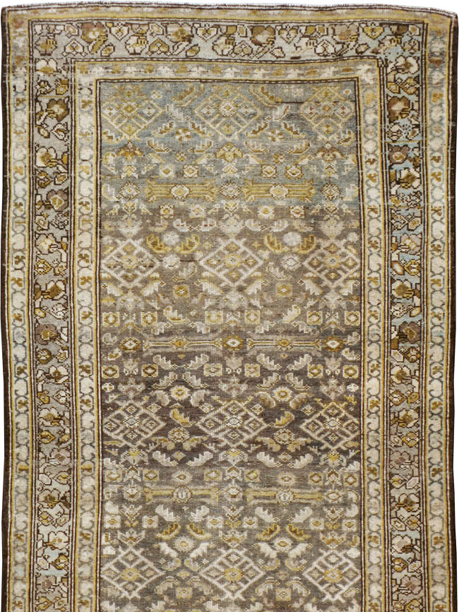 Vintage Persian Kurdish Runner, No.22080 - Gsblank