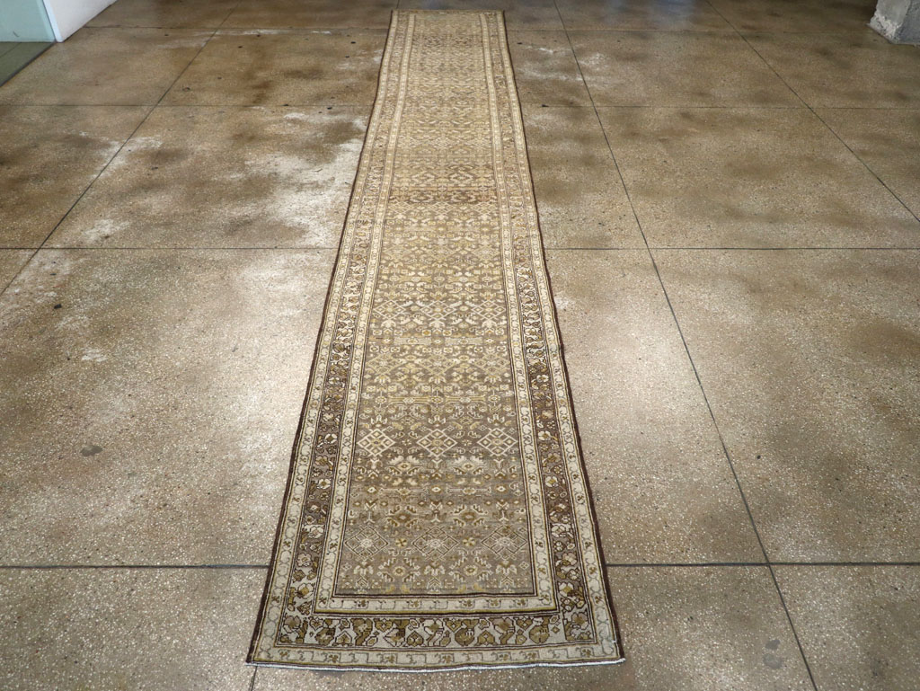 Vintage Persian Kurdish Runner, No.22080 - Gsblank