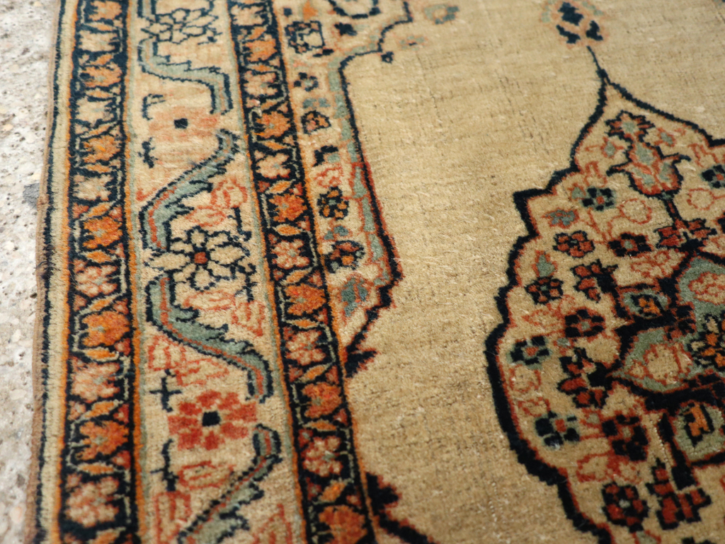 Antique Persian Tabriz Hagi Jalili Rug, No.22081 - Gsblank