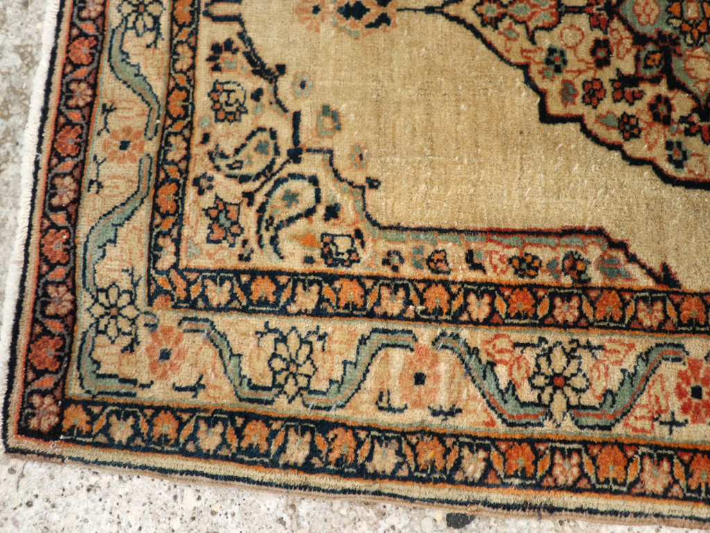 Antique Persian Tabriz Hagi Jalili Rug, No.22081 - Gsblank
