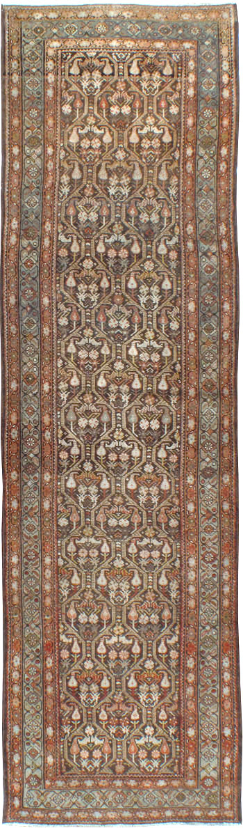 Antique Persian Kurdish Runner, No.22082 - Gsblank