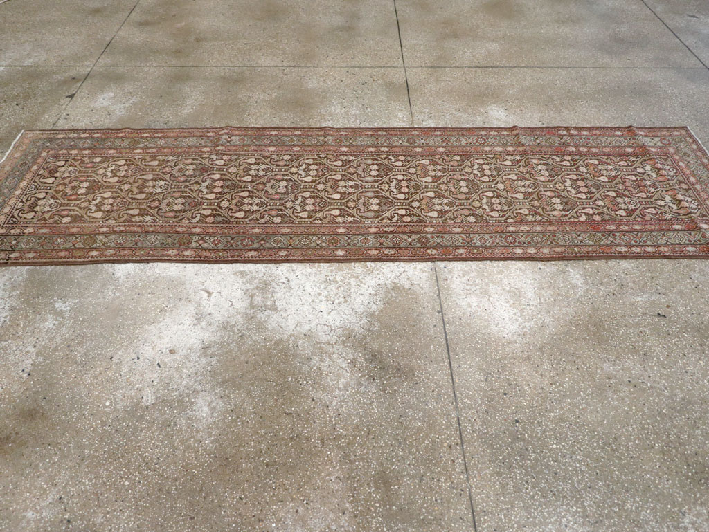 Antique Persian Kurdish Runner, No.22082 - Gsblank