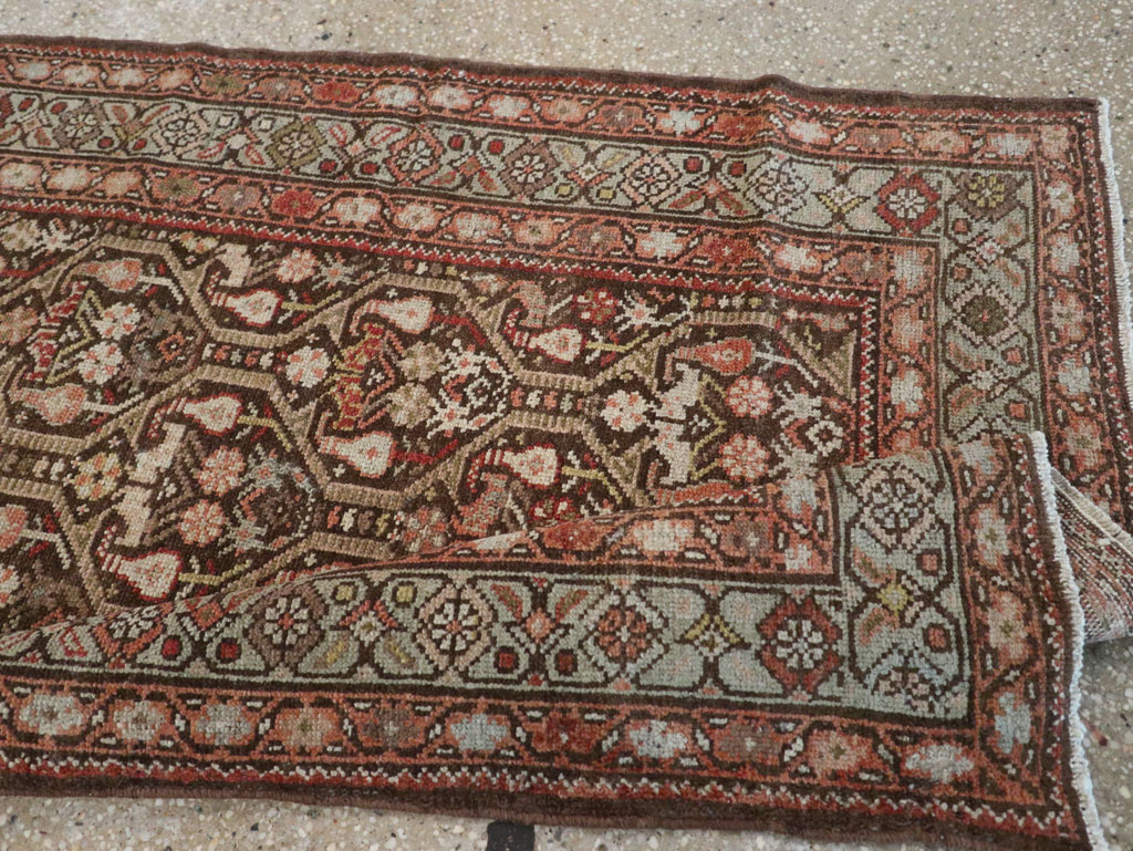 Antique Persian Kurdish Runner, No.22082 - Gsblank