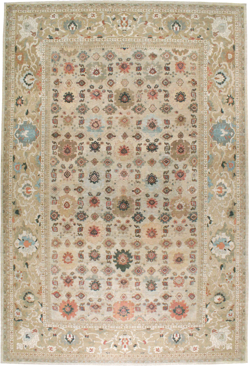Antique Persian Mahal Carpet, No.22091 - Gsblank