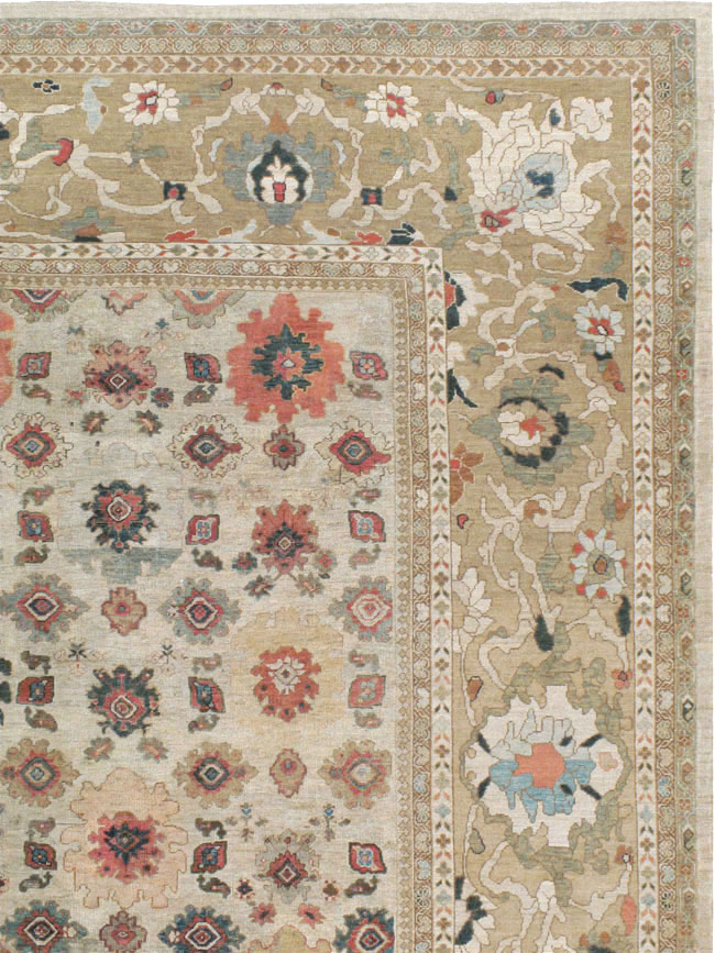 Antique Persian Mahal Carpet, No.22091 - Gsblank